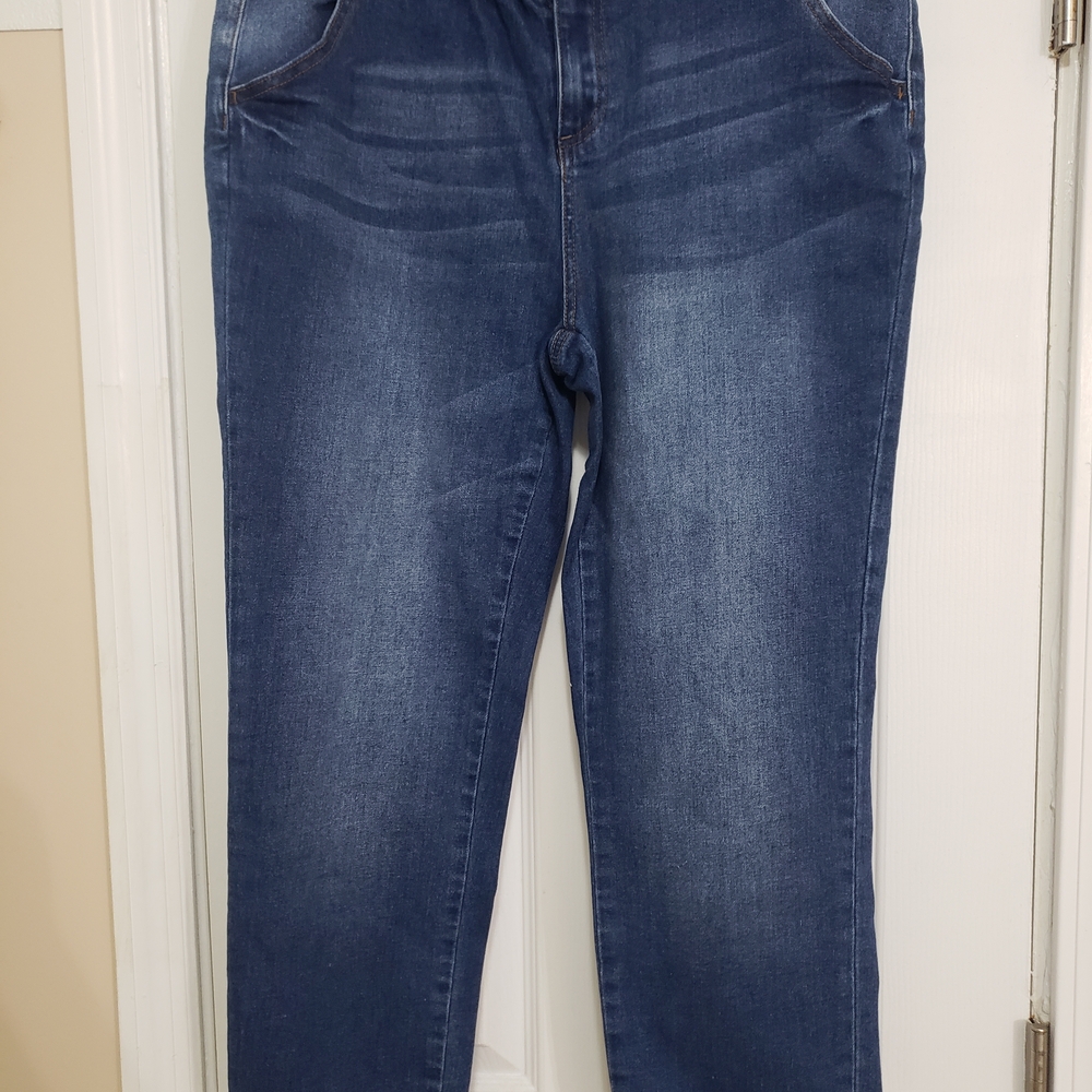 Almost Famous Dark Blue Boyfriend Jeans